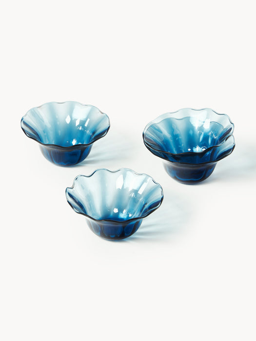 Small Mouth-Blown Bowls Tulya Set of 4