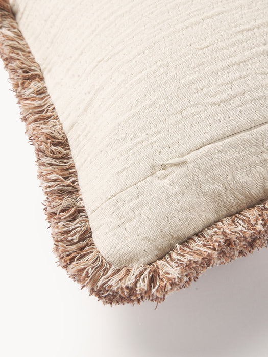Rui Cushion Cover with Fringes