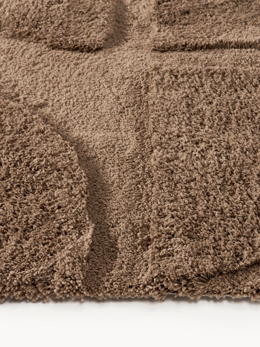 Jade Fluffy High-Low Runner