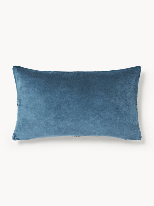 Verina Embroidered Cushion Cover with Geometric Pattern