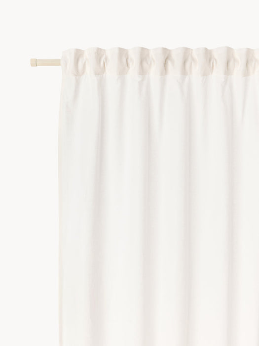 Sari Light-Filtering Multi-Band Curtains, Set of 2, W 140 cm