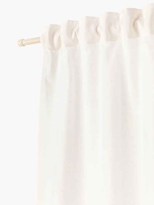 Sari Light-Filtering Multi-Band Curtains, Set of 2, W 140 cm