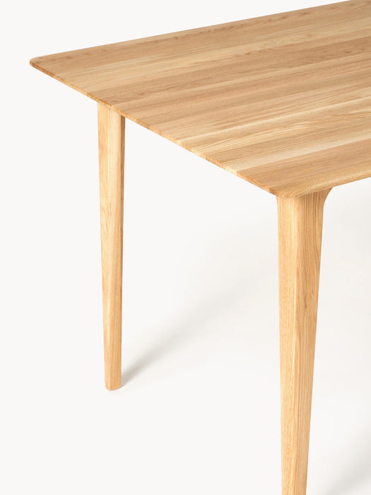 Archie Oak Wood Dining Table, in various sizes