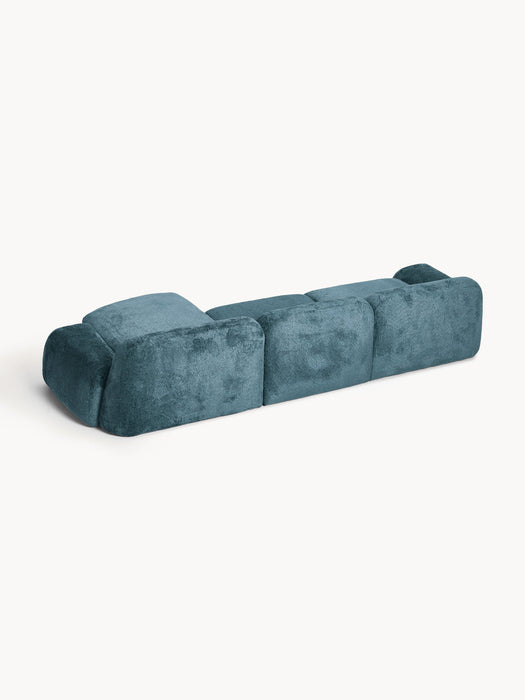 Wolke Modular Teddy Bouclé Corner Sofa (4-seater)
