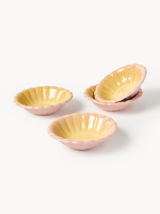 Handmade Bowls Marguerite Set of 4