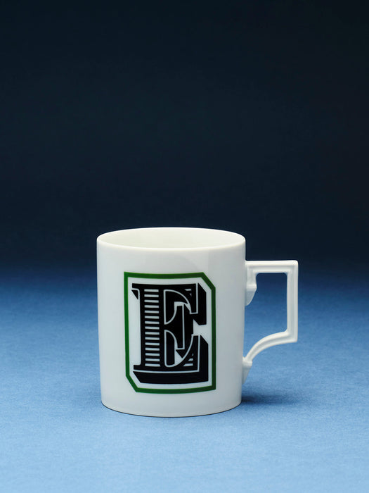 Initials Westwing x MEISSEN, Handmade Mug with Decorative Motif
