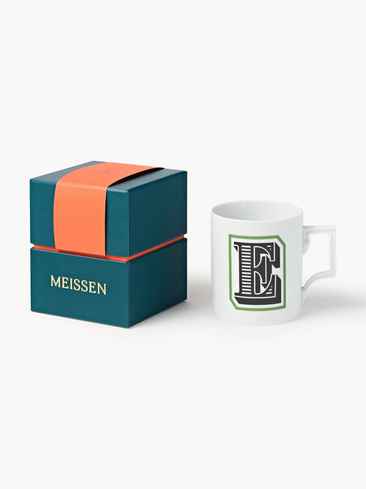 Initials Westwing x MEISSEN, Handmade Mug with Decorative Motif