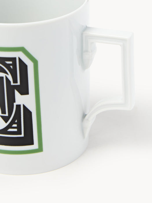 Initials Westwing x MEISSEN, Handmade Mug with Decorative Motif
