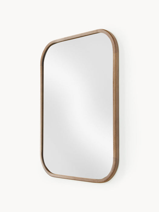 Levan Wall Mirror with Oak Wood Frame