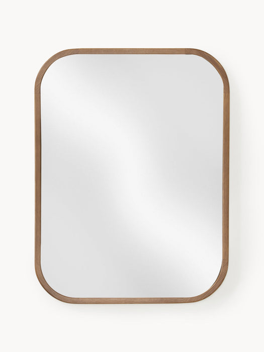 Levan Wall Mirror with Oak Wood Frame