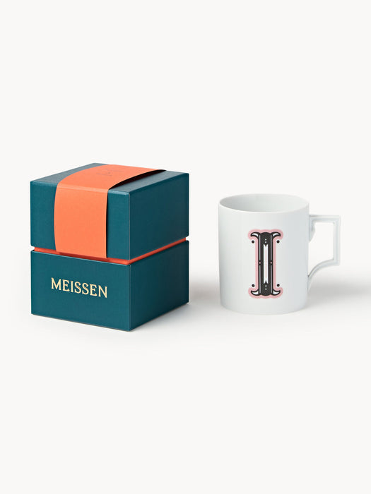 Initials Westwing x MEISSEN, Handmade Mug with Decorative Motif