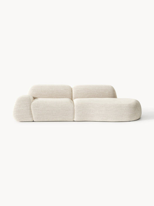 Wolke Modular Bouclé Chaise (3-seater)