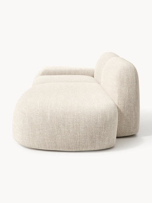 Wolke Modular Bouclé Chaise (3-seater)