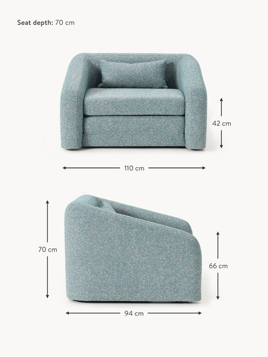 Boucl Chair Bed Eliot