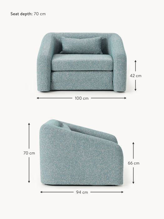 Boucl Chair Bed Eliot