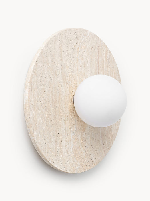 Cehlani Travertine Wall and Ceiling Lamp