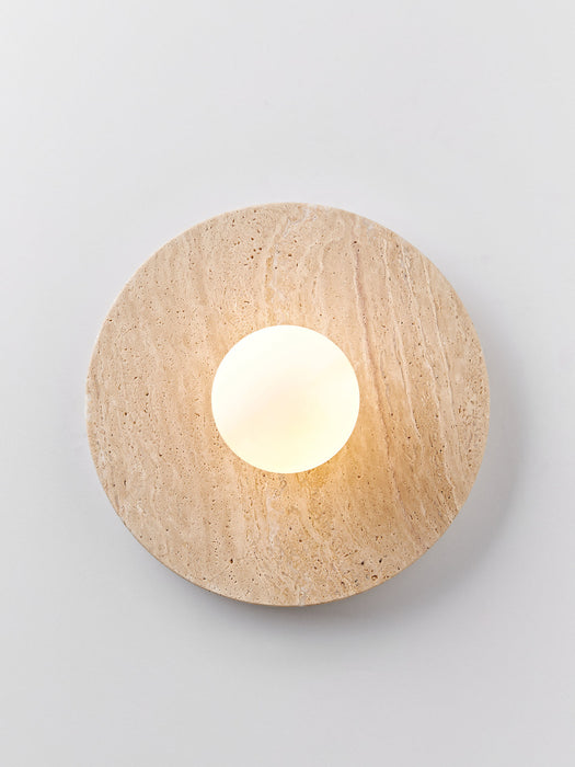 Cehlani Travertine Wall and Ceiling Lamp