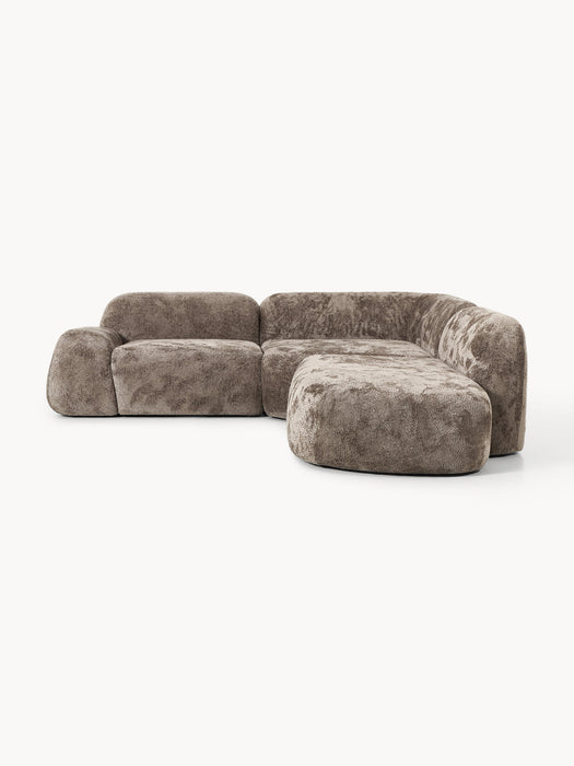 Wolke Modular Teddy BouclÃ© Corner Sofa (4-seater)