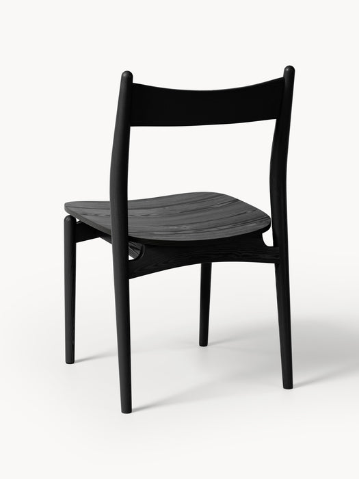 Ash Wood Dining Chair Koa
