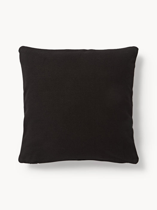 Handmade Leather Cushion Cover Raven