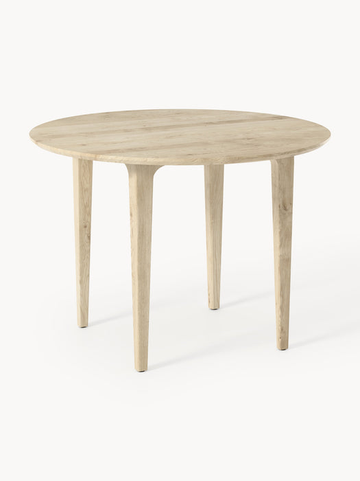 Round Oak Wood Dining Table Archie various sizes