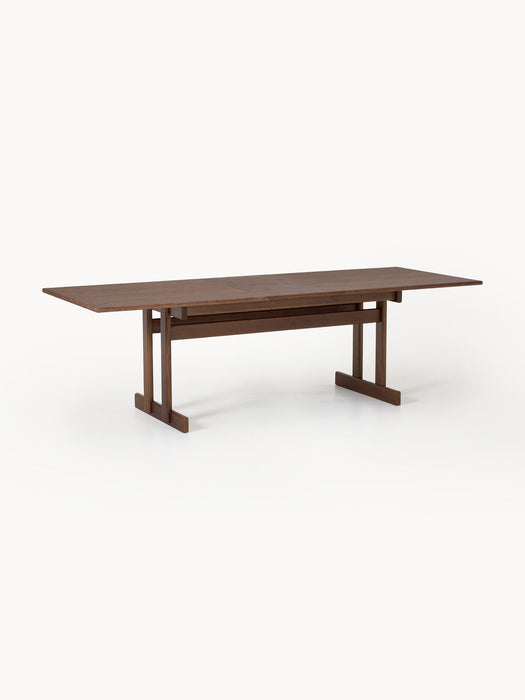 Brynn Extendable Oak Wood Dining Table, in various sizes