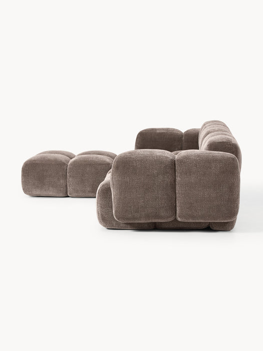Modular Sofa Tayla 4-seater with Ottoman leftright