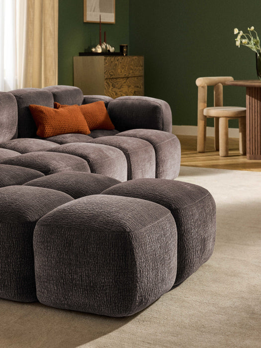 Modular Sofa Tayla 4-seater with Ottoman leftright