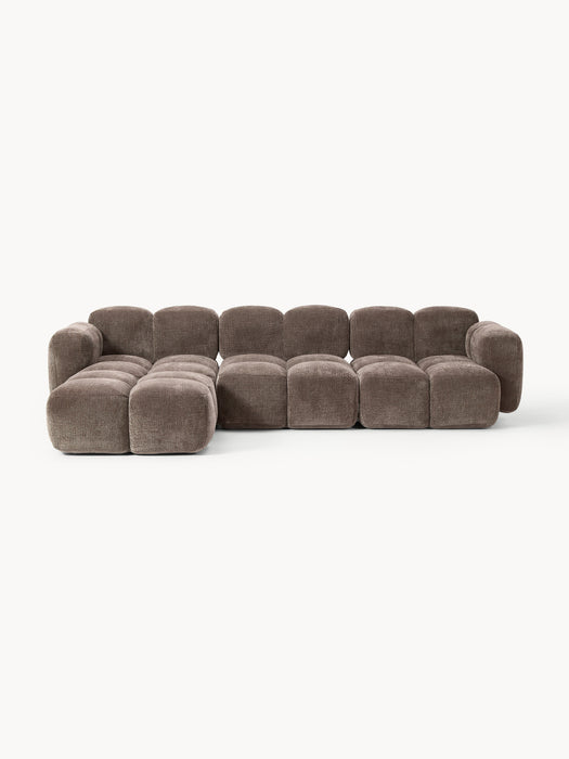 Modular Sofa Tayla 4-seater with Ottoman leftright
