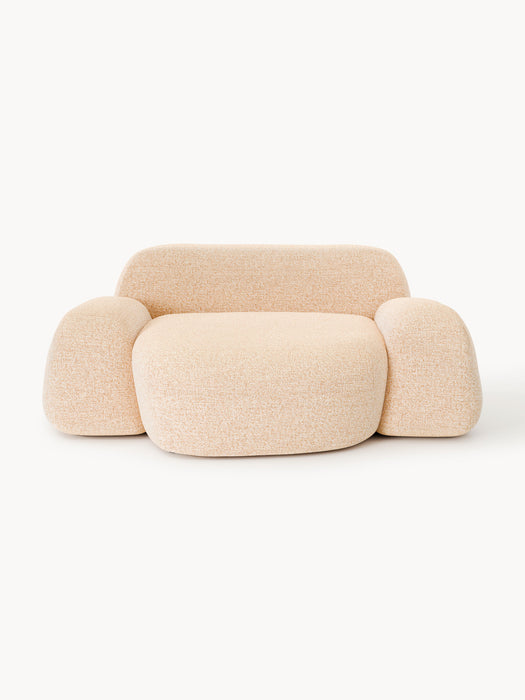 XL Boucl Lounge Chair Wolke