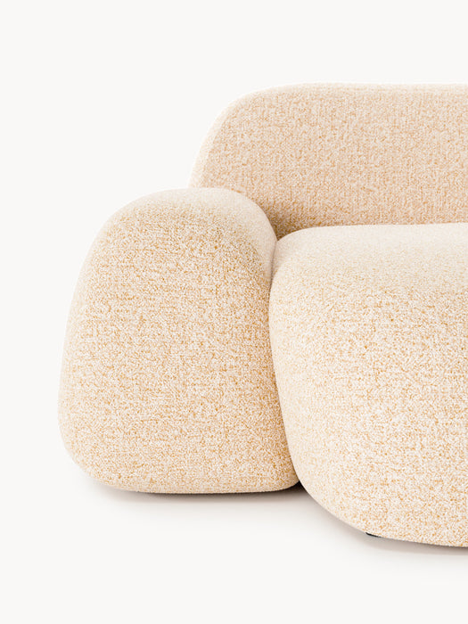 XL Boucl Lounge Chair Wolke