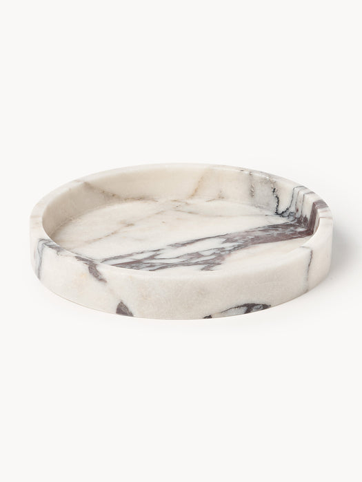 Calacatta Viola Marble Decorative Tray Venice 25 cm