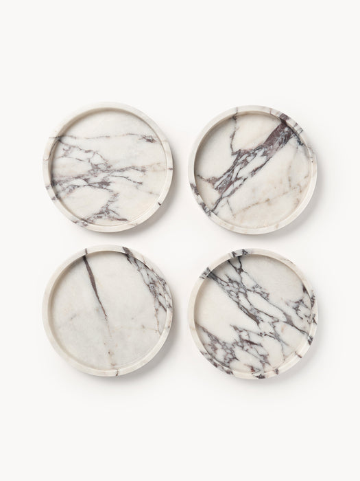 Calacatta Viola Marble Decorative Tray Venice 25 cm