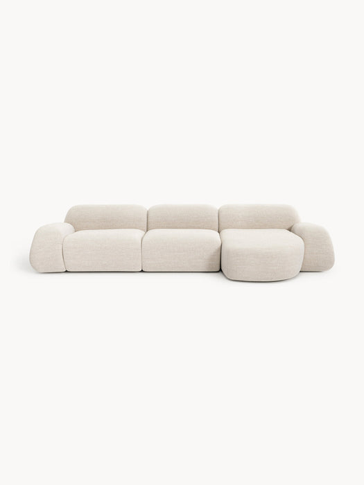 Wolke Modular Bouclé Corner Sofa (4-seater)