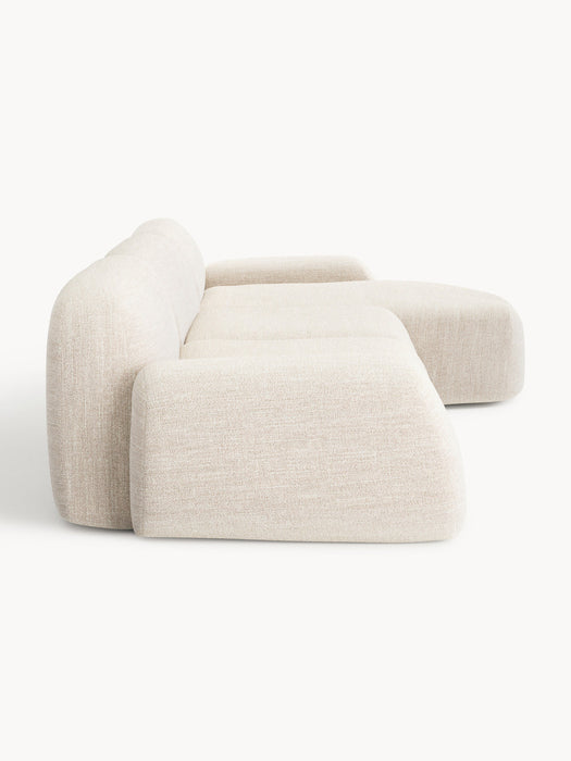 Wolke Modular Bouclé Corner Sofa (4-seater)