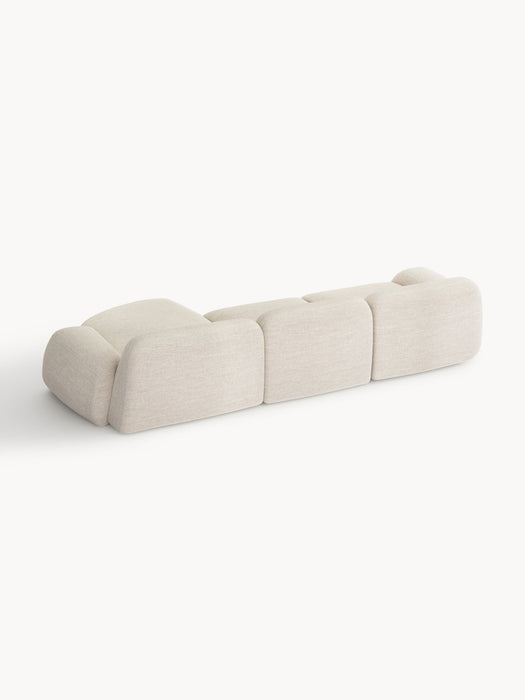 Wolke Modular Bouclé Corner Sofa (4-seater)