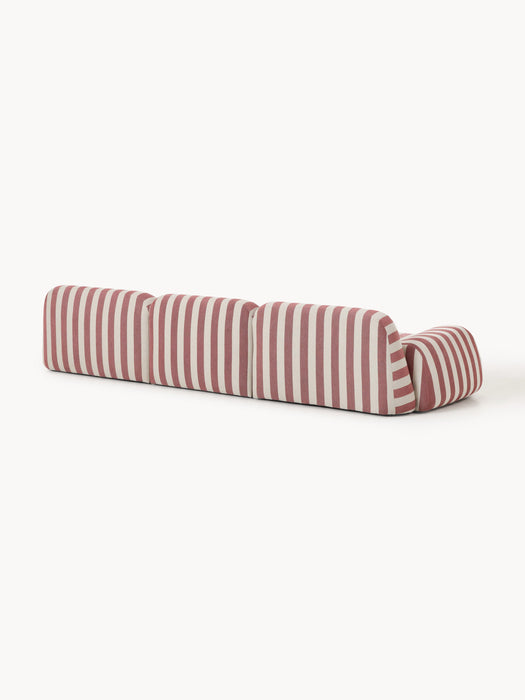 Modular Striped Sofa Wolke 4-seater