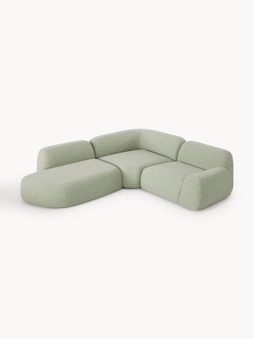 Wolke Modular BouclÃ© Corner Sofa (4-seater)