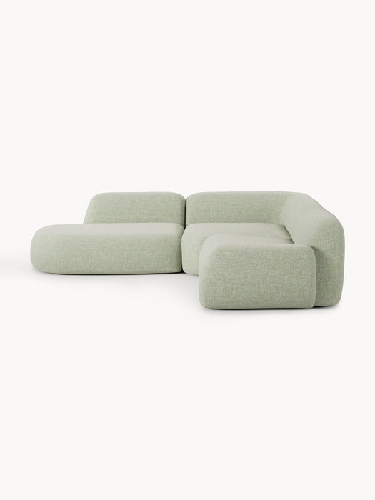 Wolke Modular BouclÃ© Corner Sofa (4-seater)
