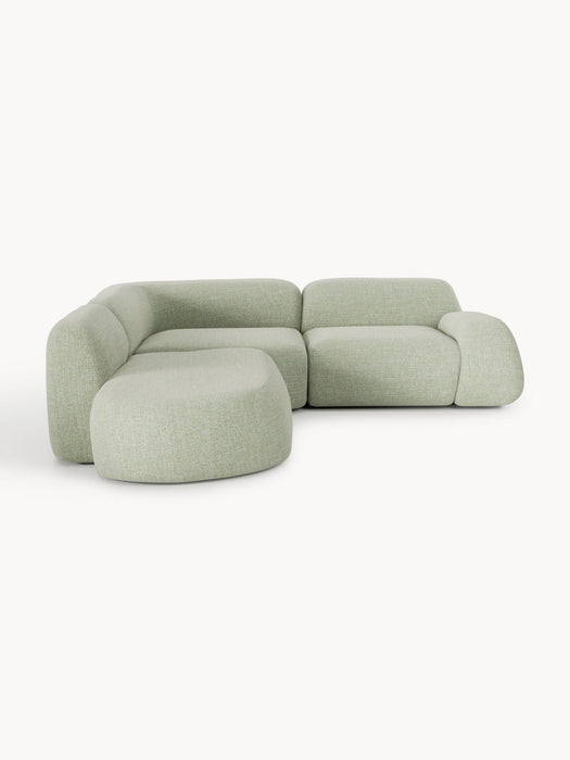 Wolke Modular BouclÃ© Corner Sofa (4-seater)