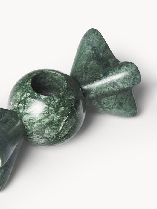 Lexy Marble Candle Holder, Set of 2