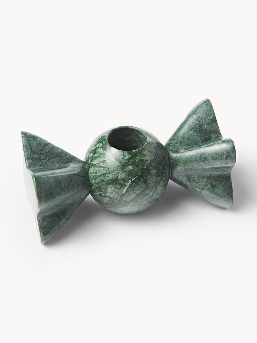 Lexy Marble Candle Holder, Set of 2
