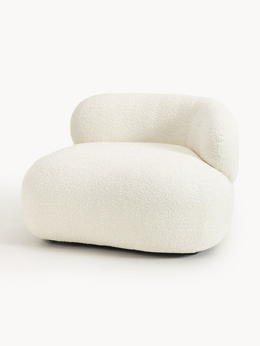 Alba Bouclé Lounge Armchair