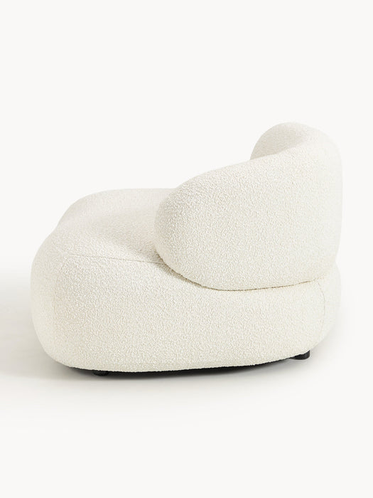 Alba Bouclé Lounge Armchair