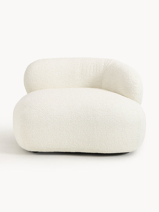 Alba Bouclé Lounge Armchair
