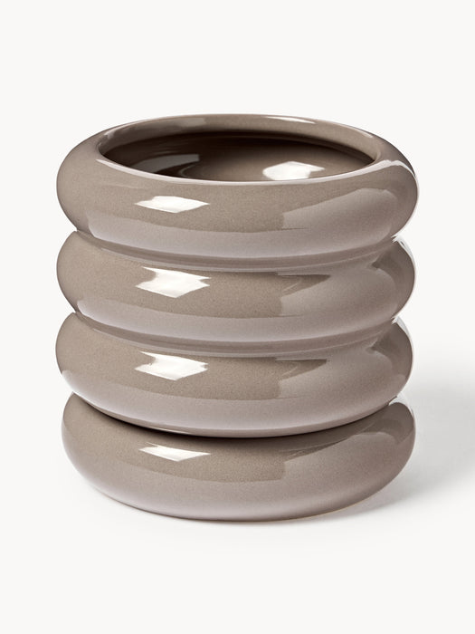 Plant Pot Rudi with Saucer H 12 cm