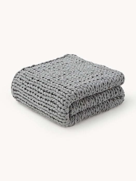 Adyna Handmade Chunky Knit Blanket