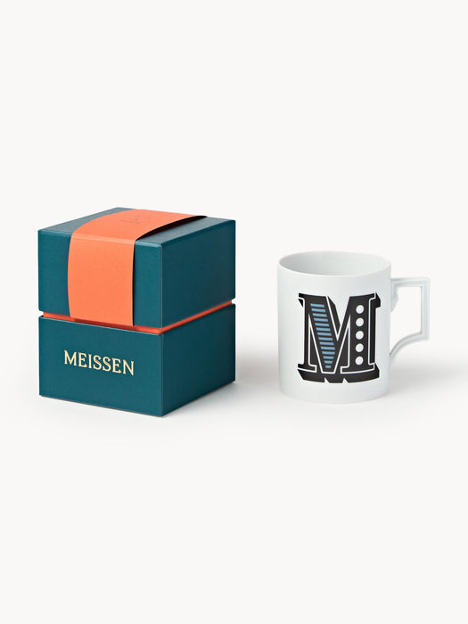 Initials Westwing x MEISSEN, Handmade Mug with Decorative Motif