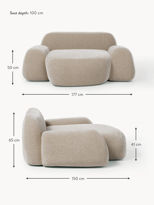 XL Lounge Chair Wolke