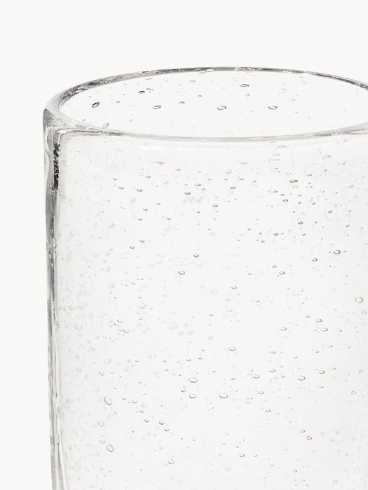 Mouth-Blown Highball Glasses Hippolyte with Air Bubbles Set of 4